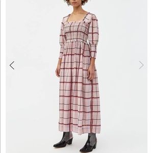 Ganni midnight mauve dress